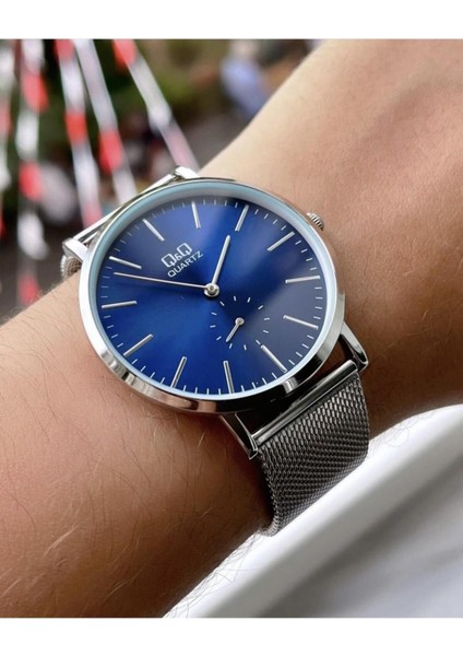 erkek Hasır Kordon Kol Saati