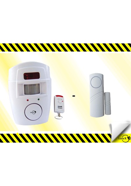 NG300 ( Tek Kumandalı ) + 4444C Pencere Alarm