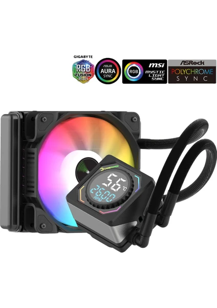 Skadi Square 120 Argb 120MM Cpu Sıvı Soğutma