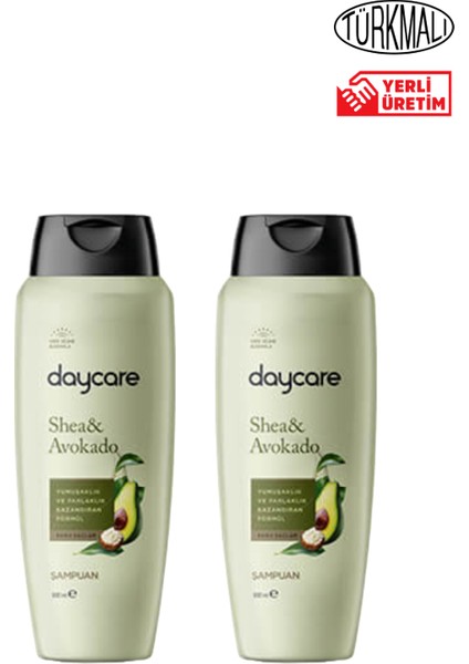 Shea & Avokado Şampuan 600 ml x 2 Adet