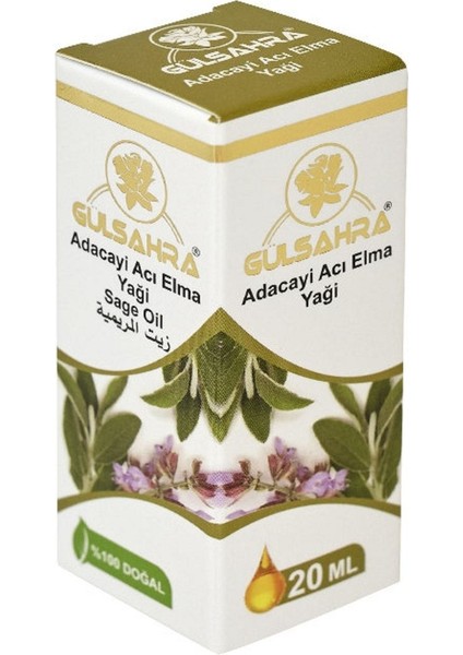 Adaçayı Elma Yağı 20 ml