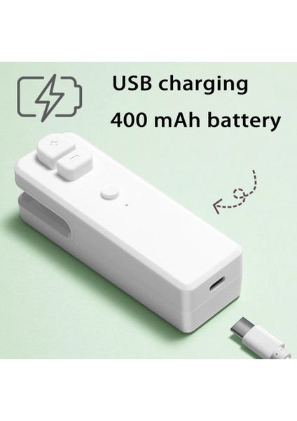 2 In 1 Mini Isı Mühürleyen Taşınabilir El Sızdırmazlık Vakum Makinesi USB Şarj Gıda Aperatif Plastik Saklama Torbası Mühürleyen Ambalaj Çantası Kahverengi (Yurt Dışından) fırsatları