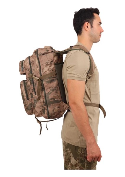 45 Lt Çöl Kamuflaj Askeri Çanta - Lazer Kesim Taktik Çanta fırsatları