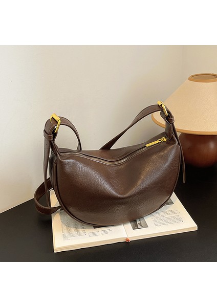 Ilkbahar ve Yaz Için Büyük Kapasiteli, Şık ve Sade Omuz Çantası (Yurt Dışından) fırsatları