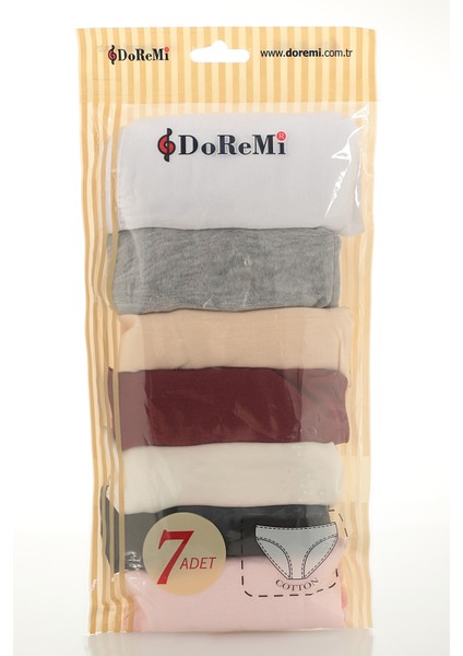 Düz Daily Fit 7li Bayan Külot