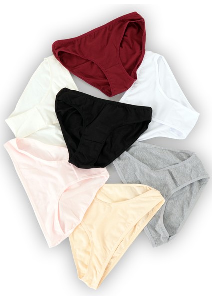 Düz Daily Fit 7li Bayan Külot fiyatları