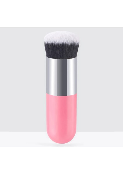 Professional Make-Up Luxury Kabuki Fondöten ve Allık Makyaj Fırçası Dm