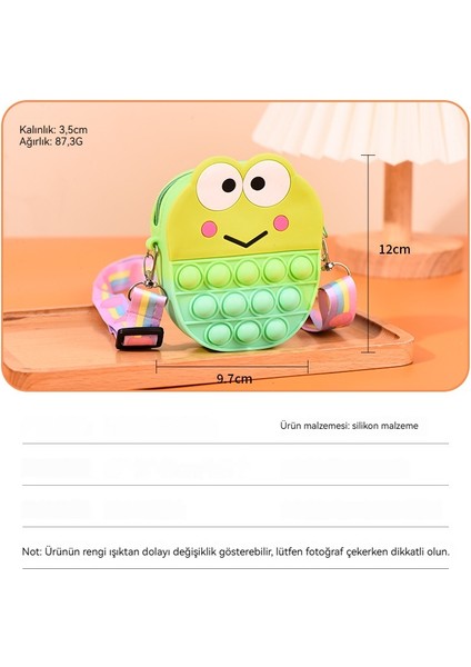 Kneadle Bulmaca Silikon Para Anahtar Çantası (Yurt Dışından) modelleri