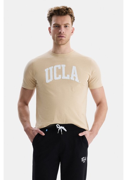 CONNOR Siyah Erkek Lastikli Paça Nakış Detaylı Standard Fit Model Eşofman Altı