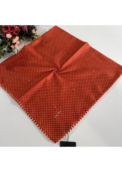 Soft Pamuklu Eşarp Turuncu LDL4313