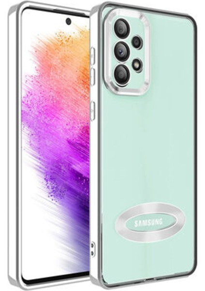 Samsung Galaxy A73 Kılıf Lazer Omega Silikon