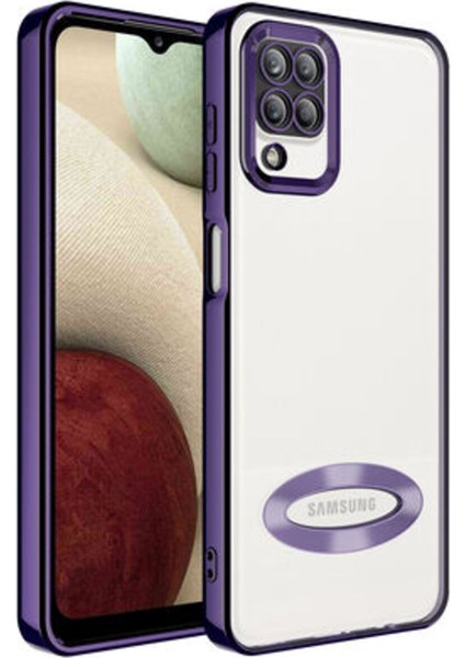 Samsung Galaxy A12 Kılıf Lazer Omega Silikon