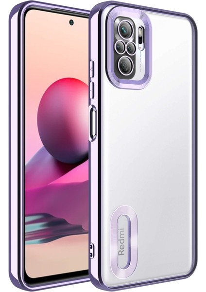 Xiaomi Redmi Note 10 Kılıf Lazer Omega Silikon