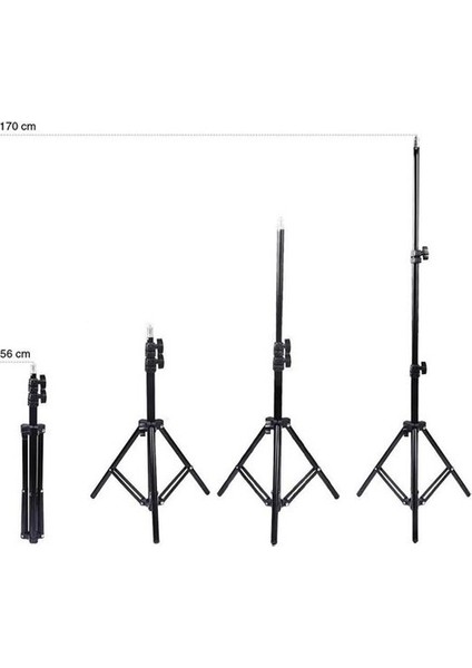 14 Inç Ring Fill Light LED Işıklı Tripod Halka Youtuber Tiktok Makyaj Işığı Ayaklı Tripot 14INÇ
