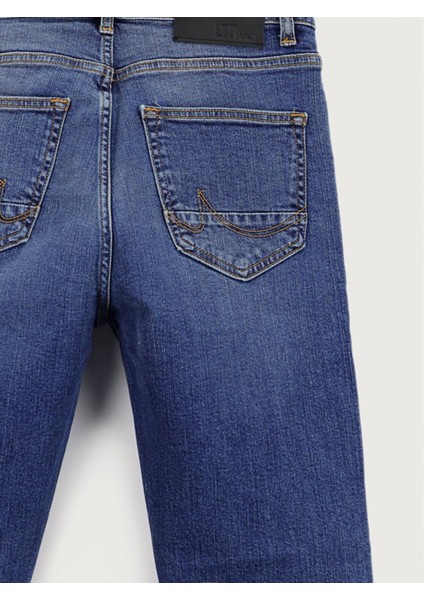 Erkek Smarty Y Dar Paça Orta Bel Jean Pantolon modelleri