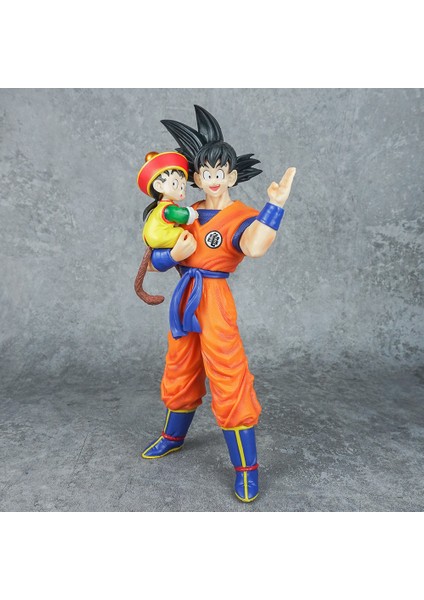 Dragon Ball Gohan Baba ve Oğul Goku Modeli (Yurt Dışından)