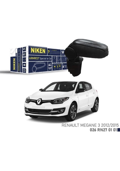 Niken Renault Megane 2 Iı 2012-2015 Araca Özel Kol Dayama