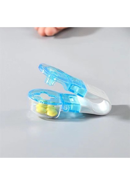 Kullanışlı Hap Kutusu Yaşlı Push Clear Taşınabilir Hap Alıcı (Yurt Dışından)