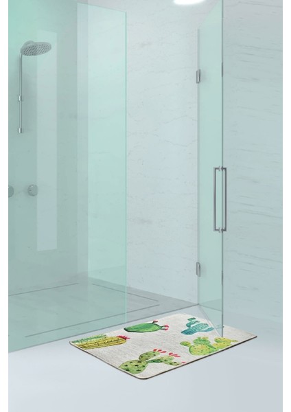 Kaktüs Djt 40 x 60 Cm Banyo Halısı