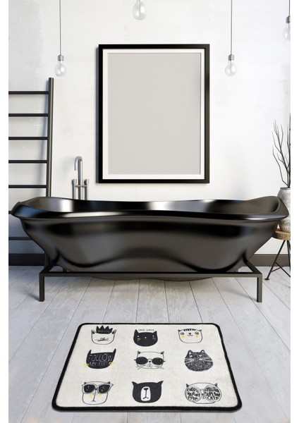 Cutıe 40x60 Cm Banyo Halısı Paspas Djt