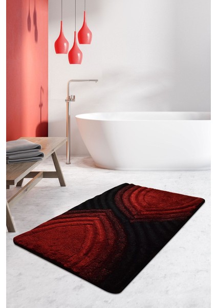 Stella Kırmızı 70X120 Cm Banyo Halısı