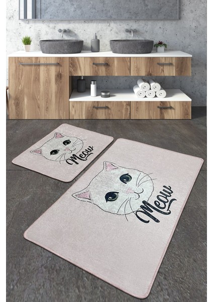 Miya Banyo Halısı Djt 2 Li Set