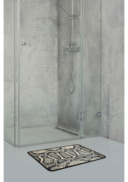 Snake Dijital 40X60 Cm Banyo Halısı