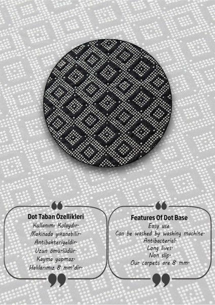 Sevra Banyo Halısı 2'li Set Banyo Halısı Paspas Yıkanabilir Kaymaz Djtbanyo fiyatları