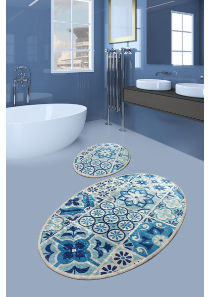 Seramik Djt 2'li Set Banyo Halısı