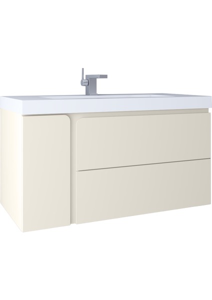Future 100 cm Lavabo Dolabı White KB100028