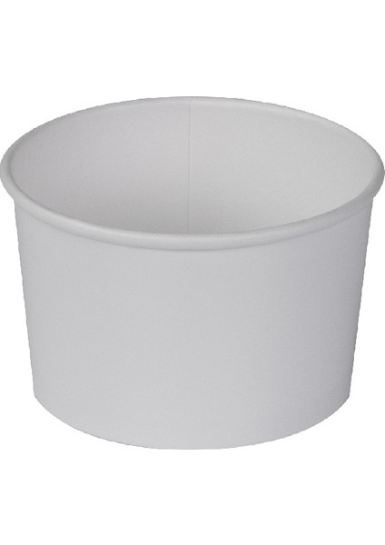 Karton Gıda Kasesi Beyaz 230 ml - 100 Adet