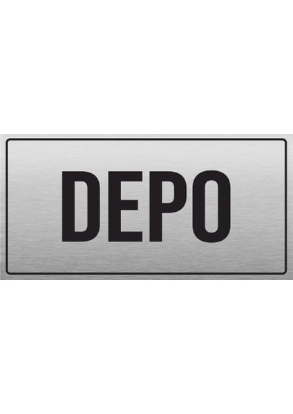 Depo Yönlendirme Levhası Metal Pr-3