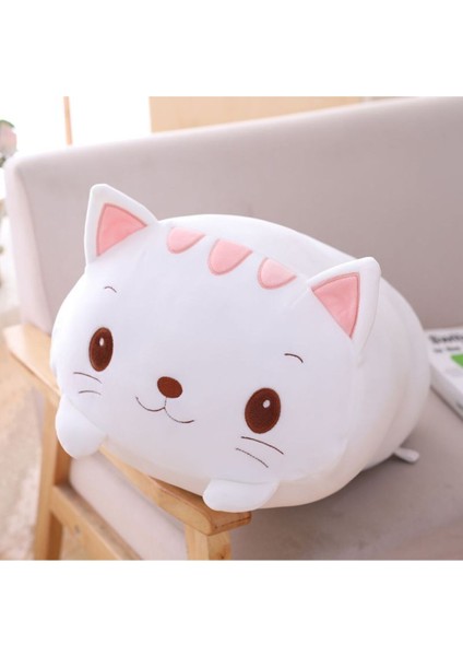 Sevimli Kedi Hayvan Model Yastık Peluş Oyuncak 25-28CM Uyku Arkadaşı