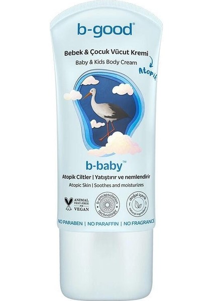 Bgood Bebek Çocuk Atopik Krem 150 ml