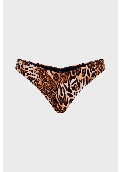 Brazilian Leopar Bikini Altı E4GO17MC04R Bayan Bikini Altı E4GO17 MC04R P122