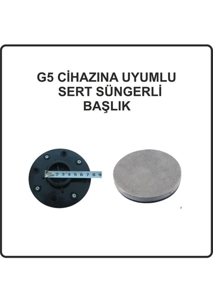 G5 Masaj Aleti Başlığı G5 Yuvarlak Sünger Başlık