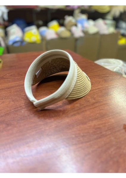 Coçuk Hasır Vizor Güneş Koruyucu Şapkası modelleri