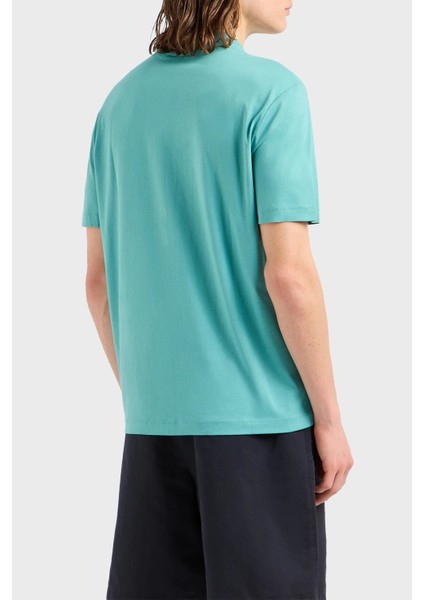 Bisiklet Yaka Pamuk Regular Fit T Shirt Erkek T Shirt 3D1TG3 1jpzz 0758