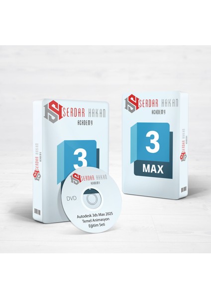 3ds Max 2025 Temel Animasyon Eğitim Seti