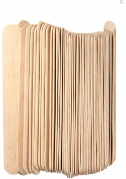 Tek Kullanımlık 400 Adet Ağda Spatulası Ahşap