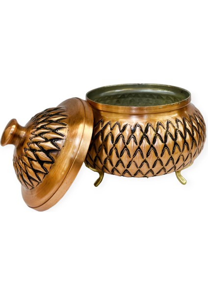 Zımba Nakışlı Bakır Şekerlik modelleri
