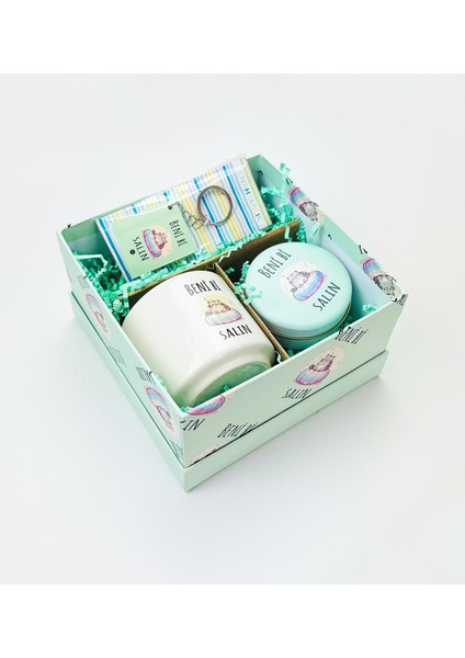 Beni Bi Salın Tasarımlı Kutulu Hediye Seti