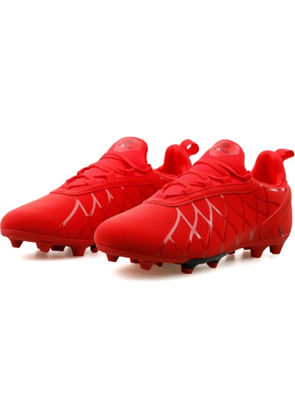 GK-241-124 Erkek Krampon Futbol Ayakkabısı Kırmızı