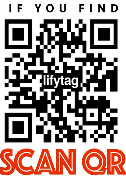 Kişiye Özel Mini QR Etiket - 4 Adet