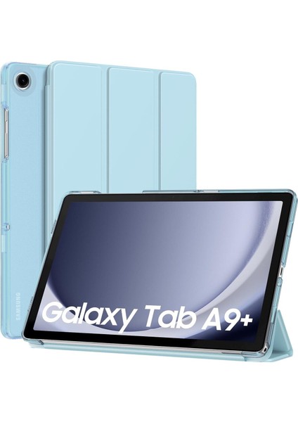 Samsun Galaxy Tab A9+ Plus X210 Uyumlu Tablet Kılıfı Ekran Koruyucu Dokunmatik Kalem Seti