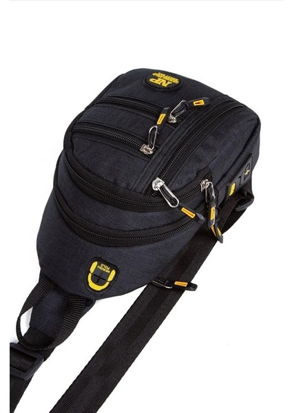 Strong Kulaklık USB Çıkışlı Tek Kol Göğüs ve Sırt Çantası ,çapraz Çanta Body Bag NP2233