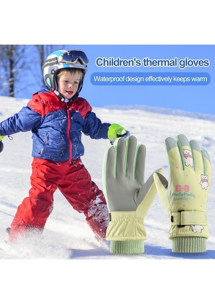 1 Çift Kış Kayak Eldiveni Bağlantı Elemanı Bantlı Eldiven 001 (Yurt Dışından) modelleri