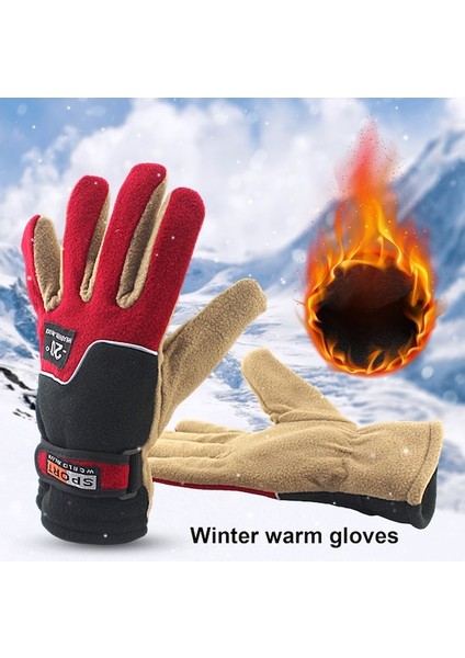 1 Çift Erkek Eldiven Ayarlanabilir Polar Eldiven 001 (Yurt Dışından) fiyatları