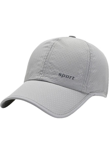 Yyo-Cc Açık Hava Spor Şapkası-Gri (Yurt Dışından)