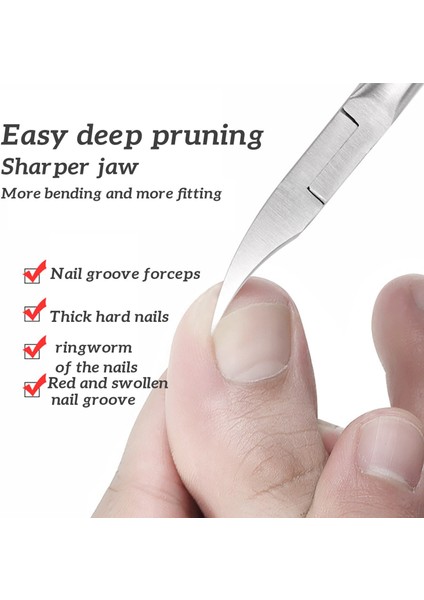 Tırnak Oluğu Tırnak Makası Pense Aletler Tırnak Pensesi Olecranon Manikür (Yurt Dışından) modelleri